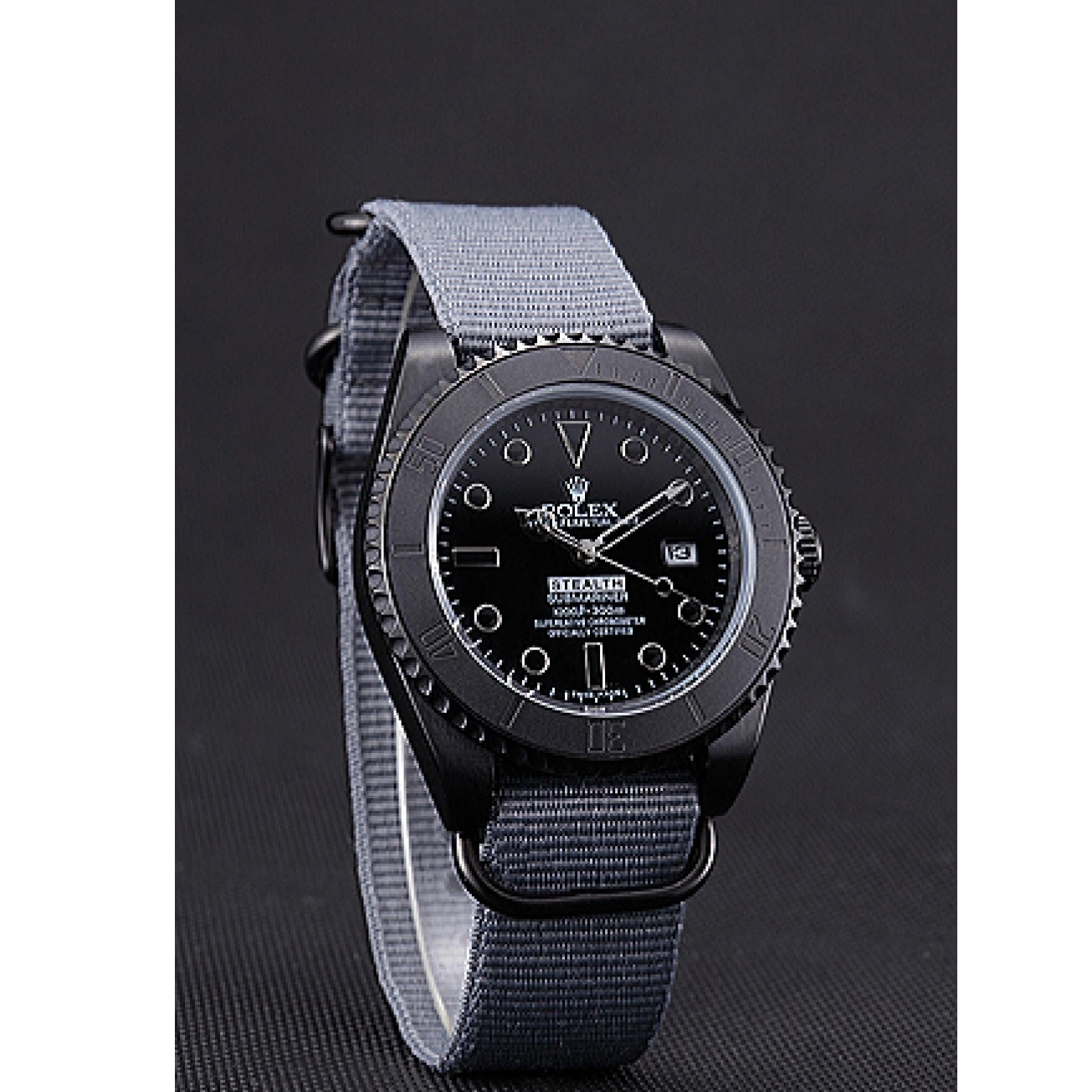 Best AAA Replica Sites Rolex 621996 Black Stealth Submariner 0602